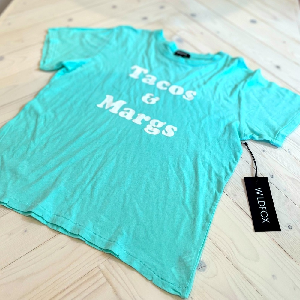 NWT Wildfox Tacos & Margaritas Tee